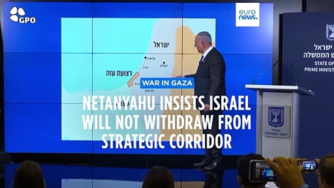 Netanyahu insists Israel will not withdraw from strategic Philadelphi corridor