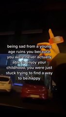 Sadness will be ruined you