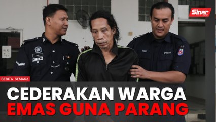 Penoreh getah mengaku cederakan warga emas guna parang