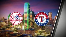 Yankees vs Rangers Game Highlights