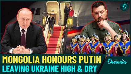 VIDEO| Mongolia Honors Putin With Guard of Honor Despite Kyiv's Open Warning of Consequences
