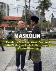 Perdana Menteri New Zealand Ke Malaysia Untuk Berjumpa Khairul Aming