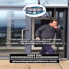 Transform Your Business with Aluminum Shopfronts by Stunning Shopfitter
