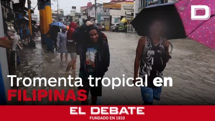 Al menos diez muertos por una tormenta tropical en la isla filipina de Luzón
