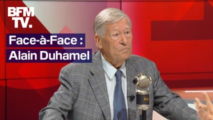 "Ma femme me le demande": l'interview d'Alain Duhamel évoquant sa dernière saison