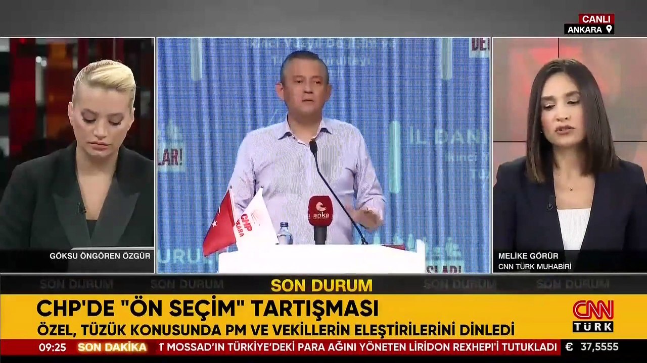 CHP’de ‘ön seçim’ tartışması! Özgür Özel tüzük eleştirilerini dinledi | VİDEO HABER