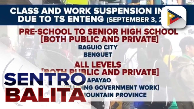 Cordillera RDRMC, naka-Red Alert ngayon sa harap ng epekto ng Bagyong #EntengPH;