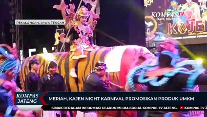 Meriah, Kajen Night Karnival Promosikan Produk UMKM