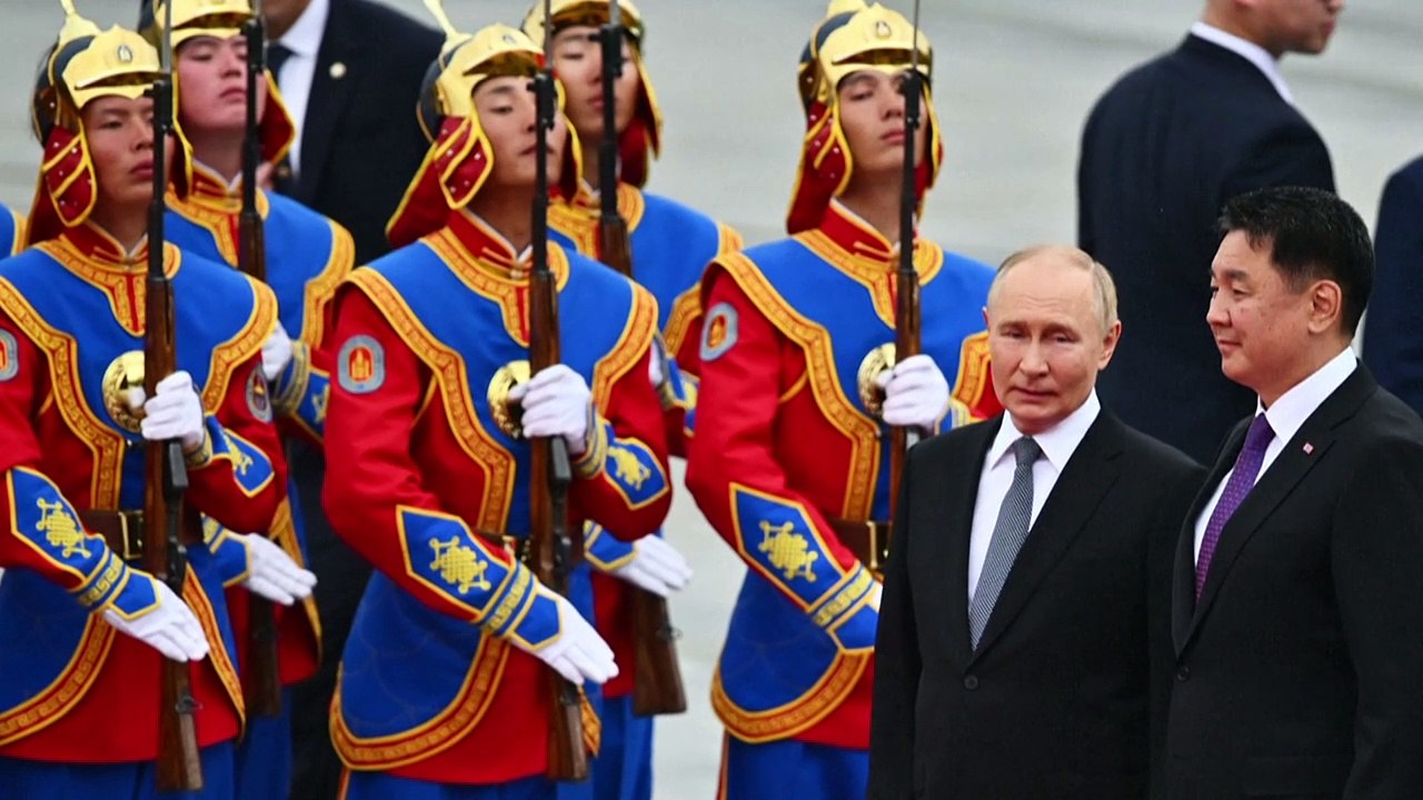 Putin in der Mongolei - trotz internationalen Haftbefehls