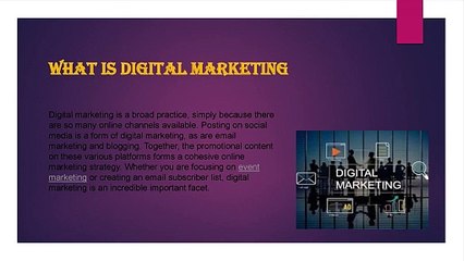 Digital Marketing Overview 📱