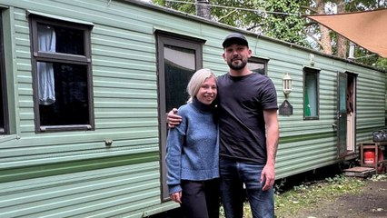 "We bought a tatty static caravan for £6k - now 90% of our wages go to savings"