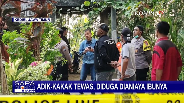 Kakak Beradik di Kota Kediri Tewas, Diduga Dianiaya Ibunya Karena Hal ini