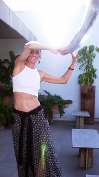 Yoga helps in building muscle strength and endurance, which can improve overall physical fitness.