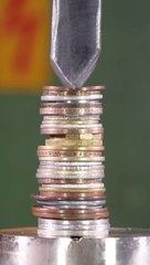 Hydraulic machine press asmr