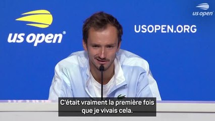 US Open - Medvedev sur l'alarme incendie : "C'était une expérience étrange mais ça m'a aidé !"