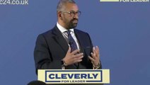 Tories turned into ‘grumpy party,’ says James Cleverly in leadership bid