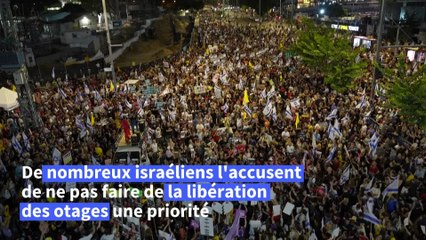 Israël : troisième jour consécutif de manifestations pour un accord sur les otages