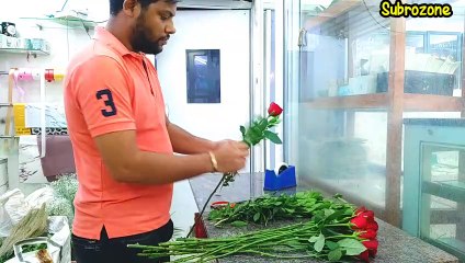 Crafting an Epic Rose Bouquet - Flower DIY for Beginners | Subrata Parali