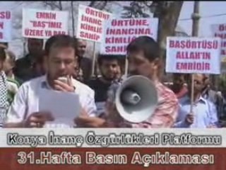 31.hafta basın açıklaması