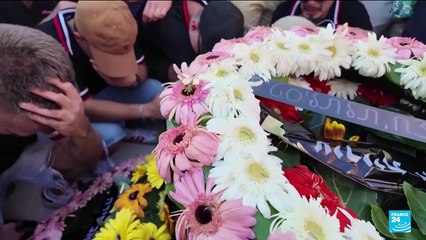 Israël : une importante foule aux funérailles d'un otage israélo-américain