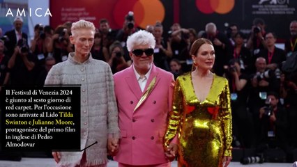 Download Video: Julianne Moore e Tilda Swinton: opposte e complementari a Venezia 2024