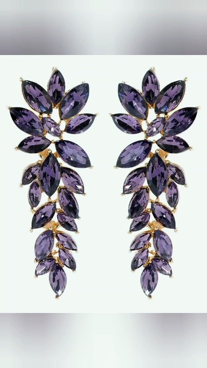 Stone earing #longtrendingearing latest design earings