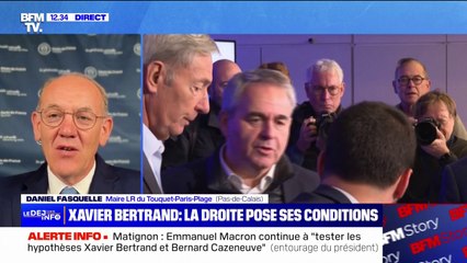 Daniel Fasquelle (LR) à propos de Xavier Bertand: "Il a le profil pour être Premier ministre"