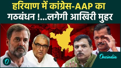 Haryana Election 2024 : हरियाणा में AAP- Congress  का होगा गठबंधन ? | Rahul Gandhi | वनइंडिया हिंदी