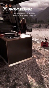 A van spot that seems straight out of a dream