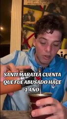 Santi Maratea denunció que sufrió abuso sexual de parte de un amigo de la infancia