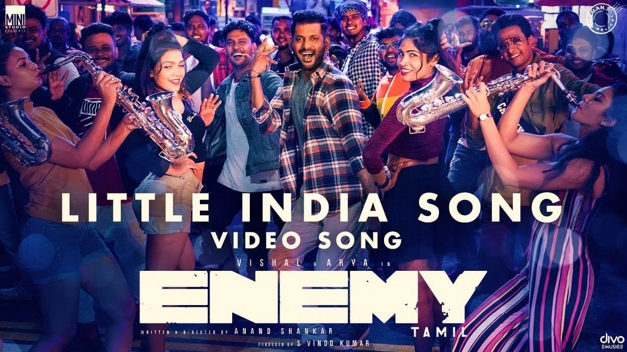 Little India - Video Song   Enemy (Tamil)   Vishal   Arya   Anand Shankar   Vinod Kumar   Thaman S