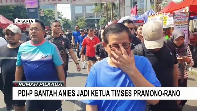 Bantah Anies Jadi Ketua Timses Pramono-Rano di Pilgub Jakarta, PDIP Sebut Tokoh Muda Bukan Politisi