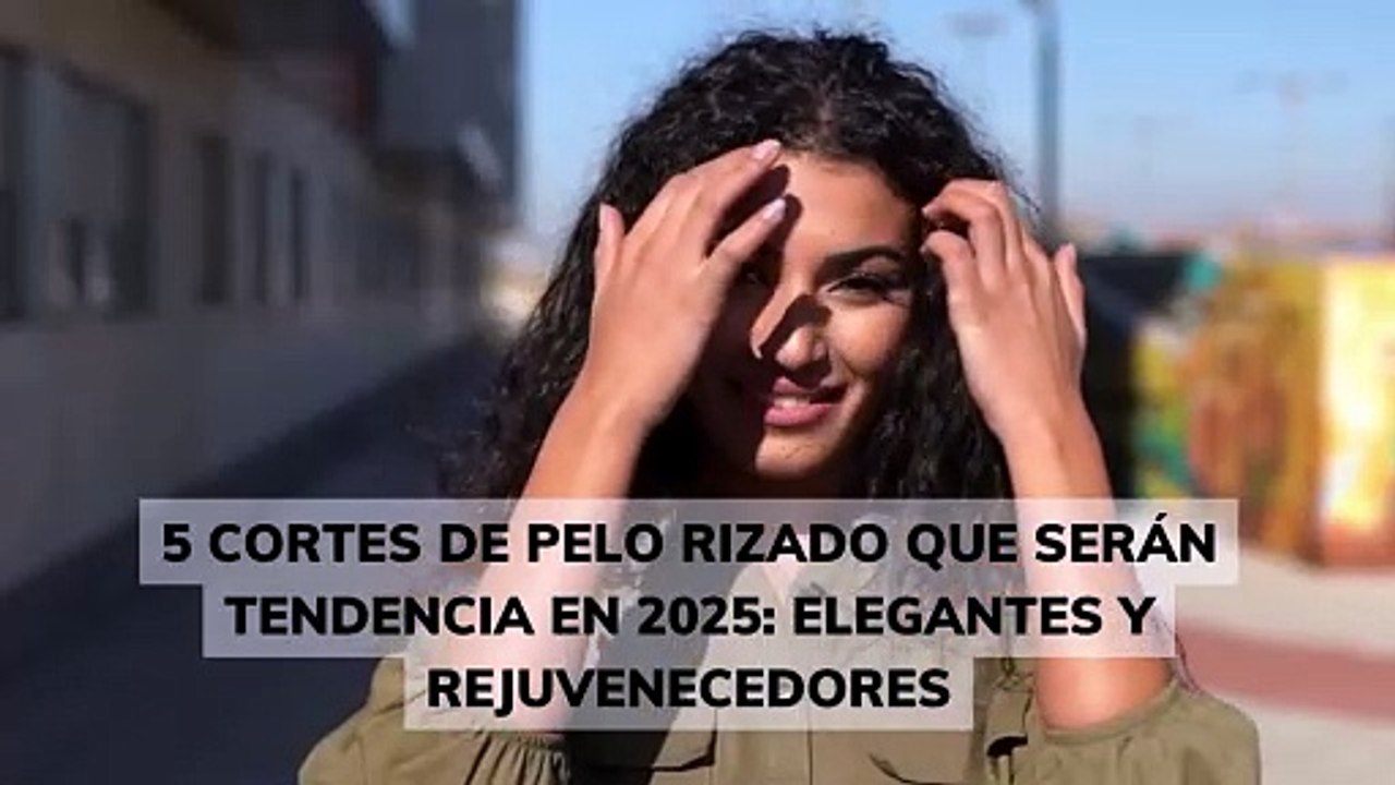 5 cortes de pelo rizado que serán tendencia en 2025 elegantes y ...
