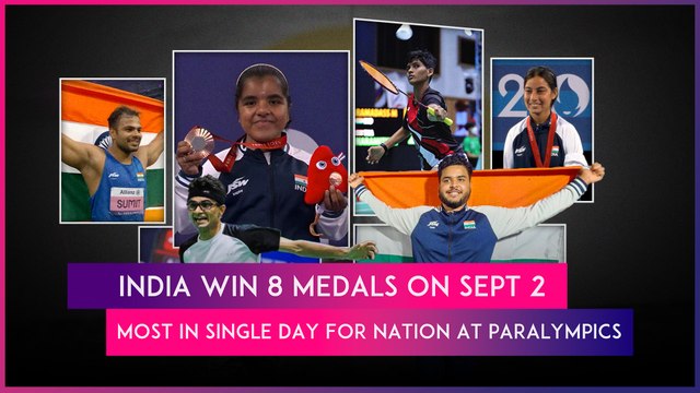 Most Successful Day For India At Paralympics As Para-Athletes Win 8 Medals On September 2
