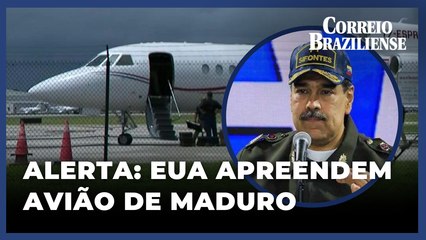 EUA apreendem avião do presidente venezuelano Nicolas Maduro