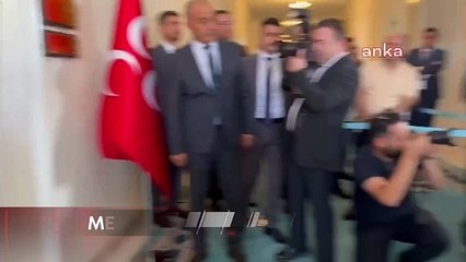 Numan Kurtulmuş, Devlet Bahçeli'yi TBMM'deki makamında ziyaret etti