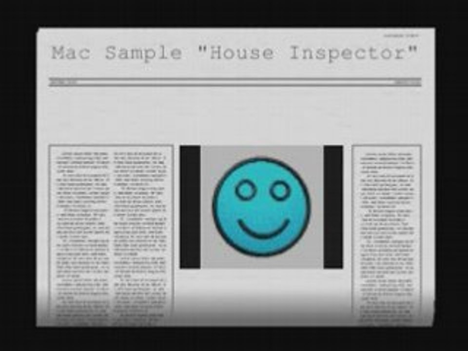 Mac sample  "house inspector" 1988