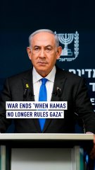 War ends ‘when Hamas no longer rules Gaza’