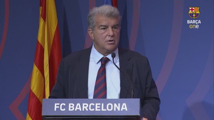 Las PALABAS de LAPORTA a OLMO