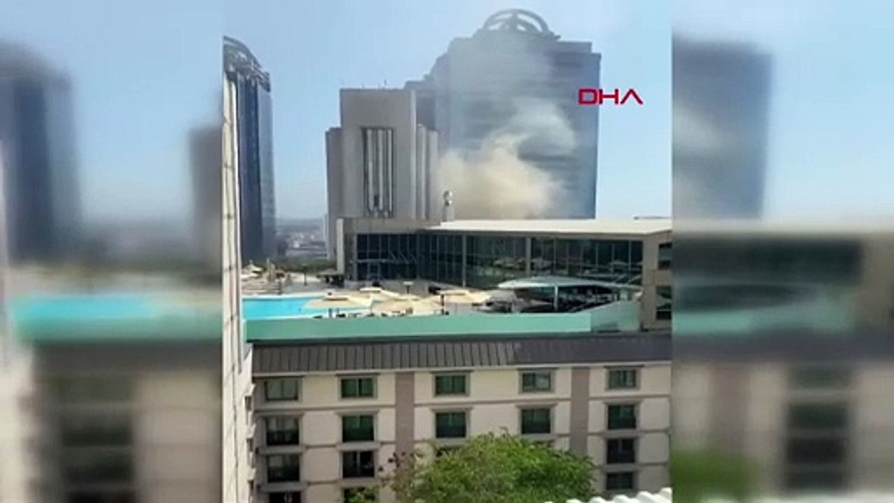Şişli'deki plazada korkutan yangın: Ekipler müdahale ediyor