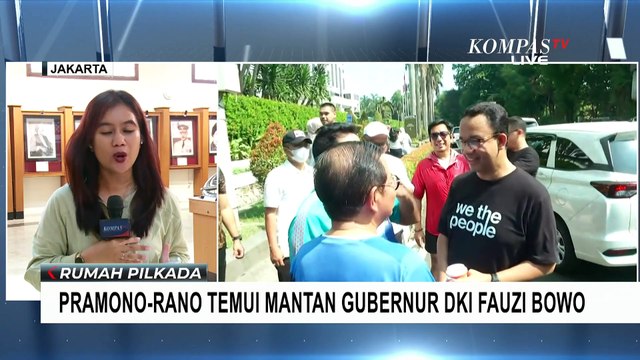 Pramono-Rano Temui Mantan Gubernur Jakarta Fauzi Bowo, Bahas Pilkada?