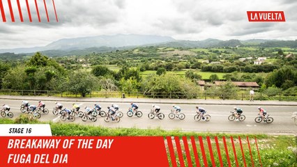 Epic Breakaway of the Day 🚴‍♂️ | La Vuelta 2024 Stage 16 Highlights