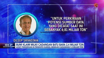 BUMI Klaim Miliki Cadangan Batu Bara 2,4 Miliat Ton