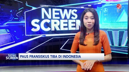 Paus Fransiskus Tiba di Indonesia