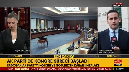 SON DAKİKA: Erdoğan imzayı attı: AK Parti'de kongre süreci başladı!