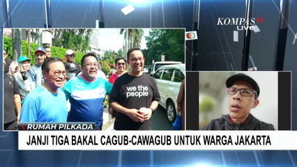Soal Strategi 3 bakal Cagub-Cawagub Jakarta, Pakar: Kalau Bisa Merangkul Anies, Kalau Tidak Bisa...