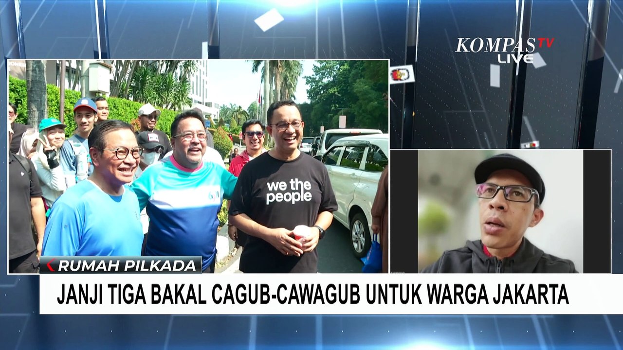 Soal Strategi 3 bakal Cagub-Cawagub Jakarta, Pakar: Kalau Bisa Merangkul Anies, Kalau Tidak Bisa...