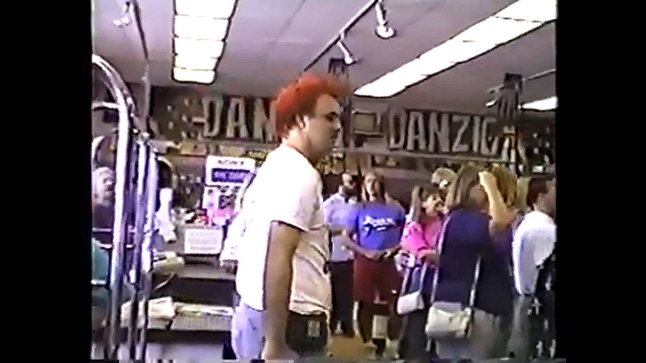 Danzig - Long Way Back from Hell Tour - 1990 (Danzig in Music Store)