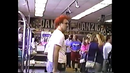 Danzig - Long Way Back from Hell Tour - 1990 (Danzig in Music Store)