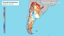 Anomalía de temperaturas en los próximos días